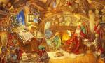 St. Nicolas in his Study van HAED